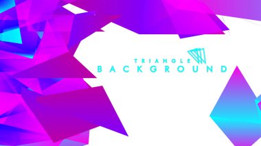 Renkli gradyan ile soyut vektör arkaplanı