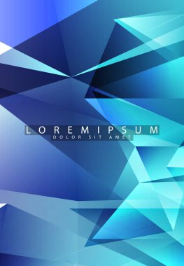 Tasarım için soyut vektör arkaplanı