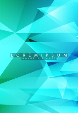 Tasarım için soyut vektör arkaplanı