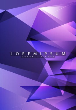 Tasarım için soyut vektör arkaplanı