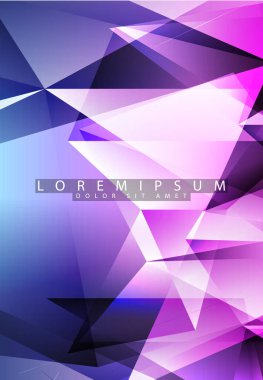 Tasarım için soyut vektör arkaplanı