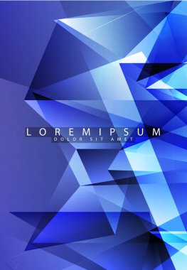 Tasarım için soyut vektör arkaplanı