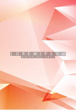 Tasarım için soyut vektör arkaplanı