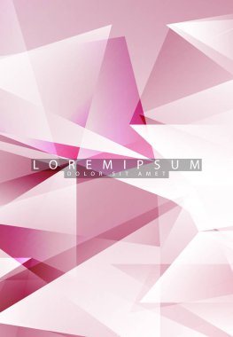 Tasarım için soyut vektör arkaplanı