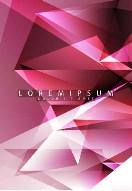 Tasarım için soyut vektör arkaplanı