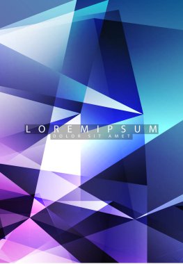 Tasarım için soyut vektör arkaplanı