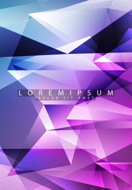 Tasarım için soyut vektör arkaplanı