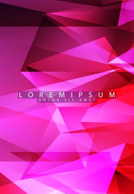 Tasarım için soyut vektör arkaplanı