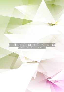 Tasarım için soyut vektör arkaplanı