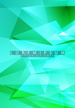 Tasarım için soyut vektör arkaplanı