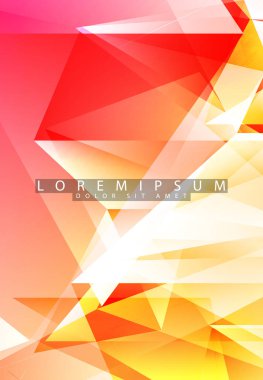 Tasarım için soyut vektör arkaplanı