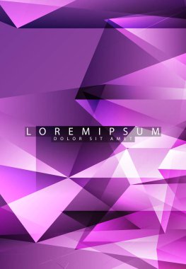 Tasarım için soyut vektör arkaplanı