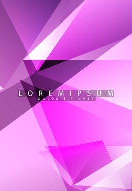 Tasarım için soyut vektör arkaplanı