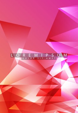 Tasarım için soyut vektör arkaplanı