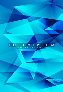 Tasarım için soyut vektör arkaplanı