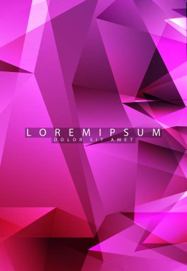 Tasarım için soyut vektör arkaplanı