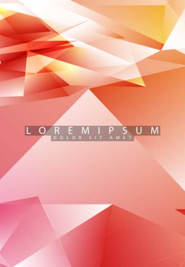 Tasarım için soyut vektör arkaplanı