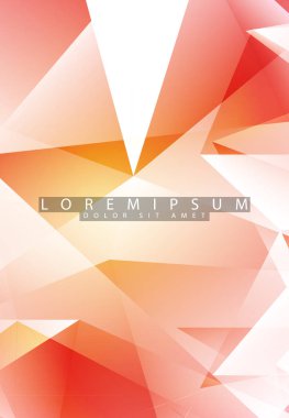 Tasarım için soyut vektör arkaplanı