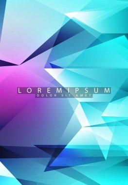 Tasarım için soyut vektör arkaplanı