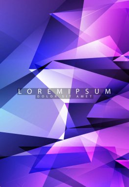 Tasarım için soyut vektör arkaplanı