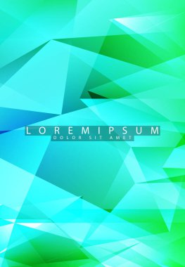 Tasarım için soyut vektör arkaplanı