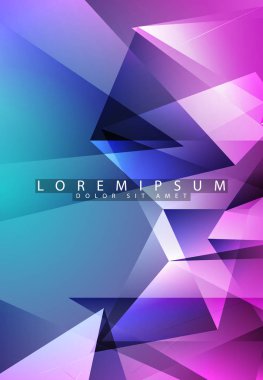 Tasarım için soyut vektör arkaplanı