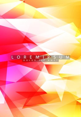 Tasarım için soyut vektör arkaplanı