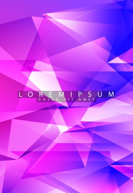 Tasarım için soyut vektör arkaplanı