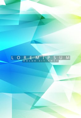 Tasarım için soyut vektör arkaplanı