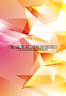 Tasarım için soyut vektör arkaplanı