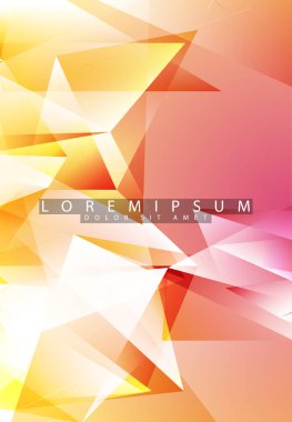 Tasarım için soyut vektör arkaplanı