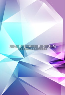 Tasarım için soyut vektör arkaplanı