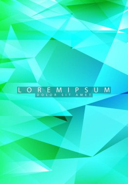 Tasarım için soyut vektör arkaplanı