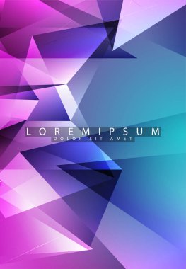 Tasarım için soyut vektör arkaplanı