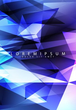 Tasarım için soyut vektör arkaplanı