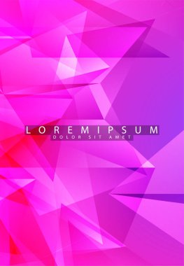 Tasarım için soyut vektör arkaplanı