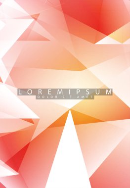 Tasarım için soyut vektör arkaplanı