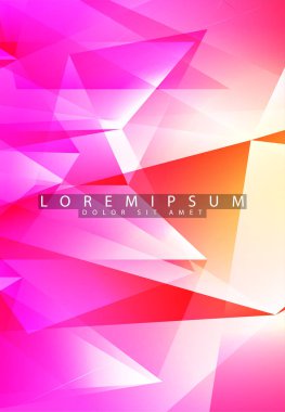 Tasarım için soyut vektör arkaplanı