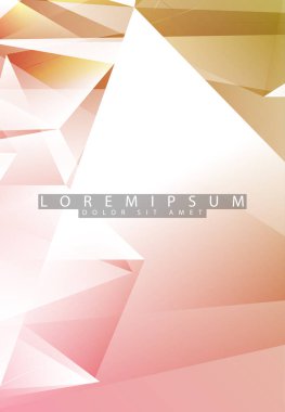 Tasarım için soyut vektör arkaplanı