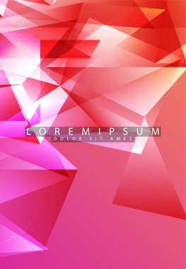 Tasarım için soyut vektör arkaplanı