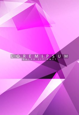 Tasarım için soyut vektör arkaplanı