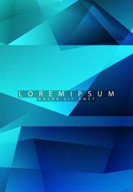 Tasarım için soyut vektör arkaplanı