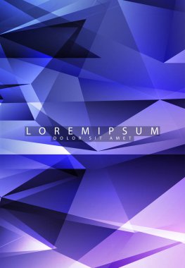 Tasarım için soyut vektör arkaplanı