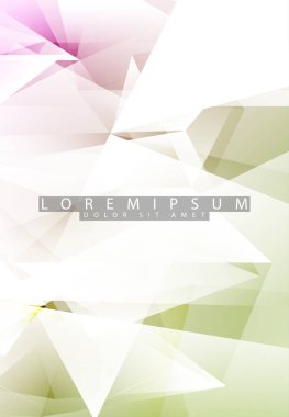 Tasarım için soyut vektör arkaplanı