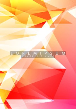 Tasarım için soyut vektör arkaplanı