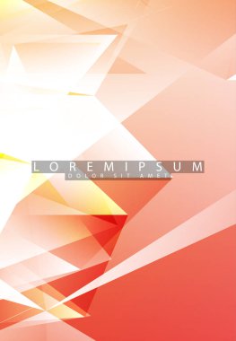 Tasarım için soyut vektör arkaplanı