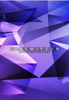 Tasarım için soyut vektör arkaplanı