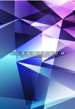 Tasarım için soyut vektör arkaplanı