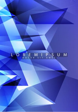 Tasarım için soyut vektör arkaplanı