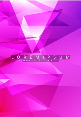 Tasarım için soyut vektör arkaplanı